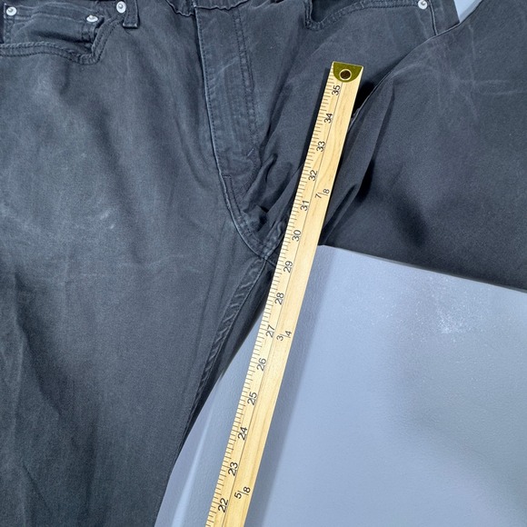 Levi Strauss Co Mens 513 Jeans W36 L30 Dark Grey Slim Fit Straight Leg Casual - Picture 9 of 10